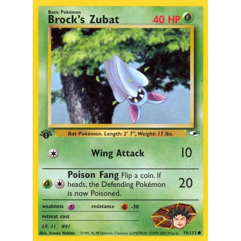 Zubat de Pierre (74) (074/132) (G1)