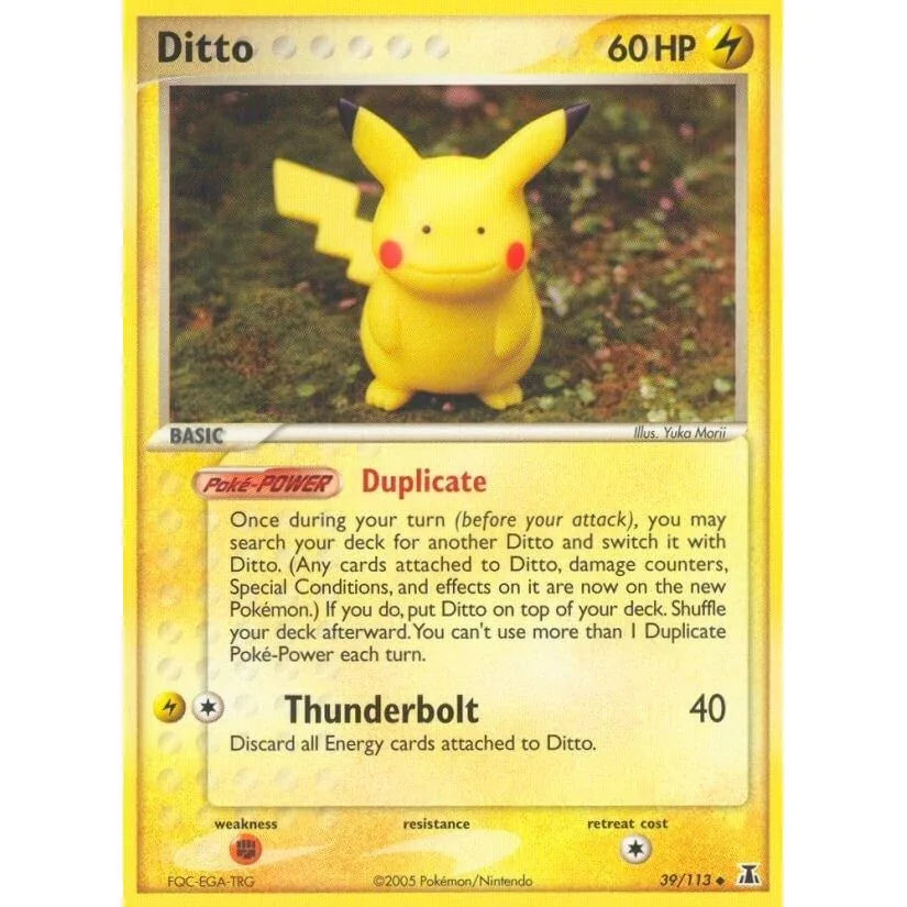 Métamorph - 039/113 (Pikachu) (39/113) (DS)