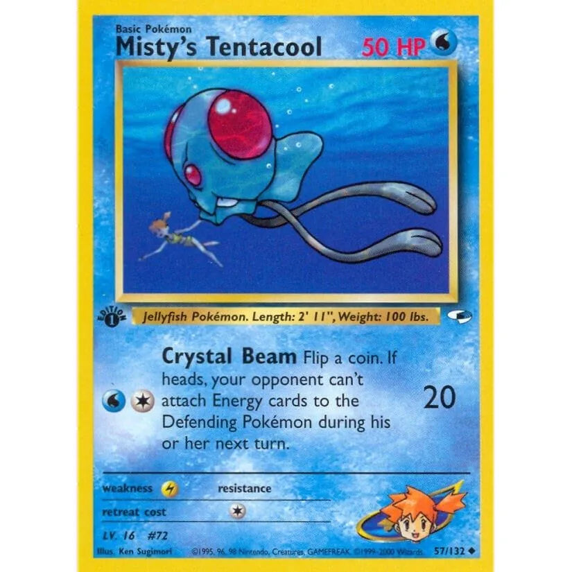 Misty's Tentacool (57) (057/132) (G1)