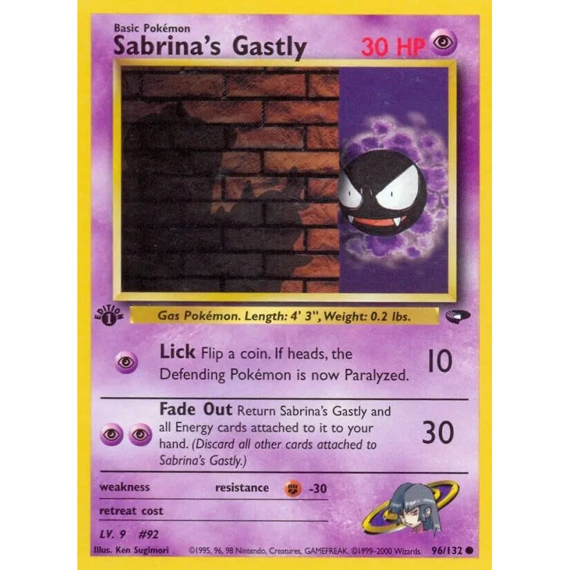 Sabrina's Gastly (96) (096/132) (G2)