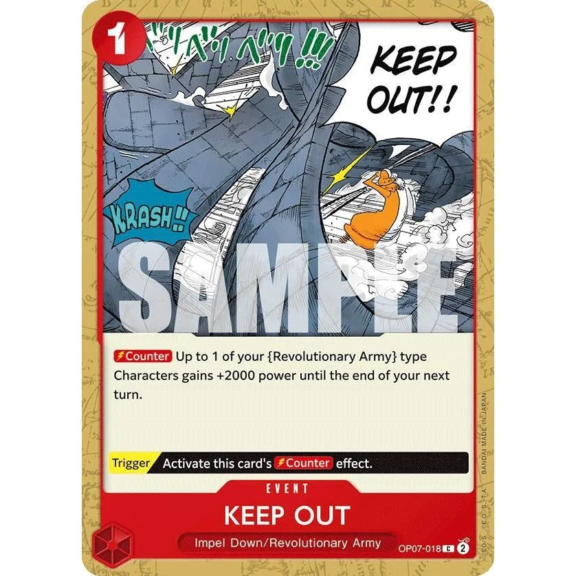 Keep Out (OP07-018) (OP07)