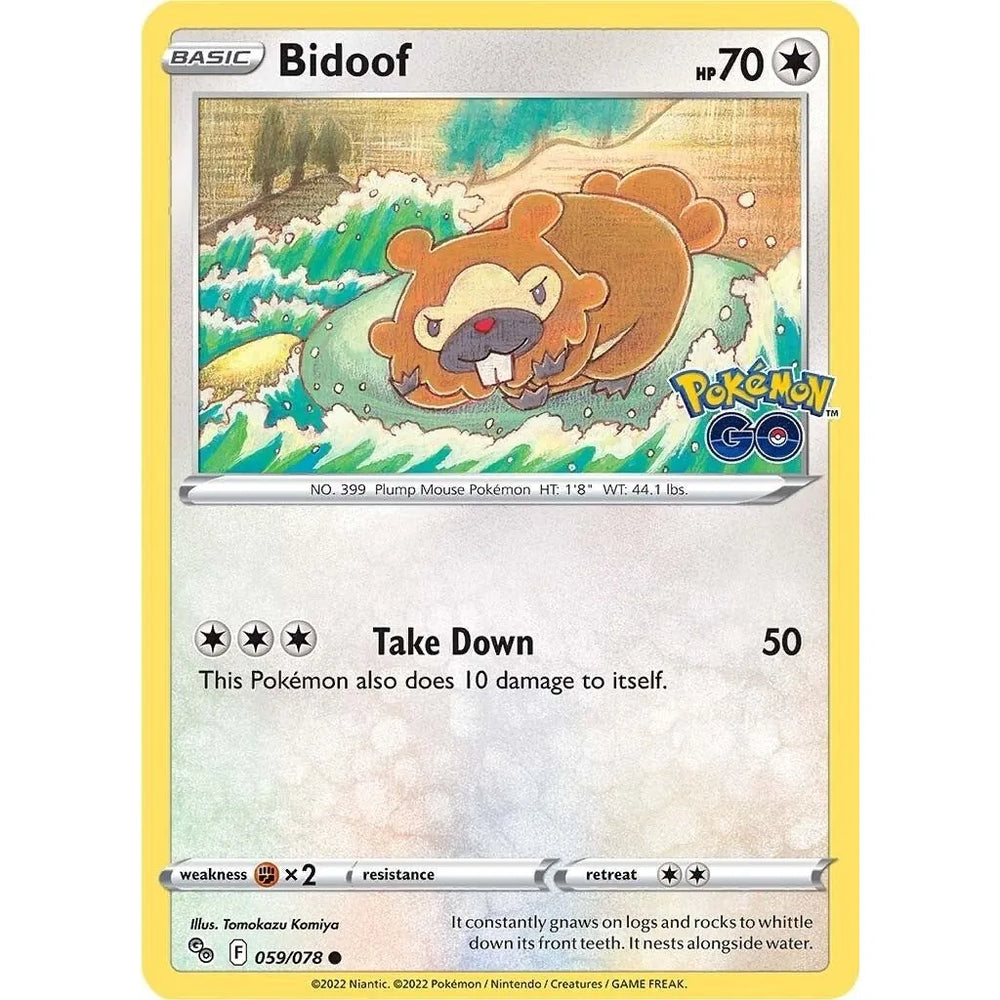 Bidoof (059/078) (PGO)
