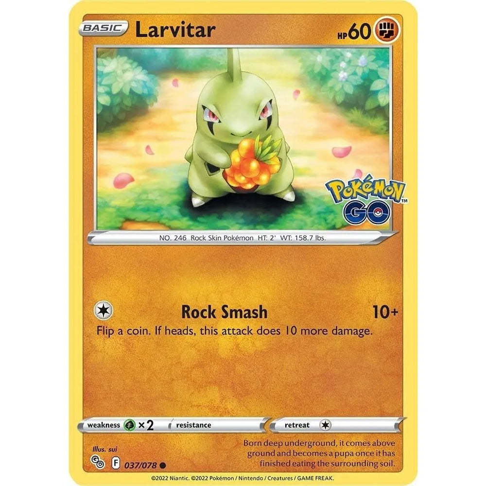 Larvitar (037/078) (PGO)