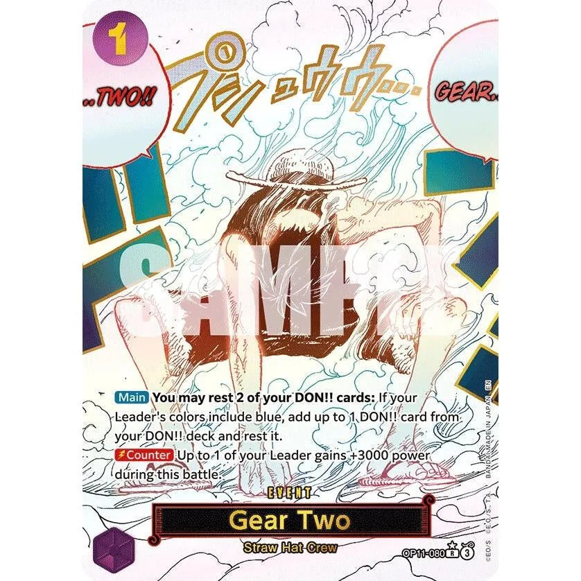 Gear Two (Alternate Art) (OP11-080) (OP11)