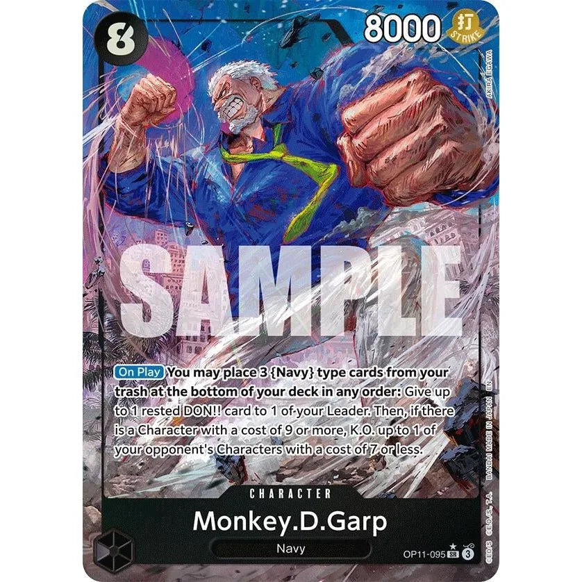 Monkey.D.Garp (Alternate Art) (OP11-095) (OP11)