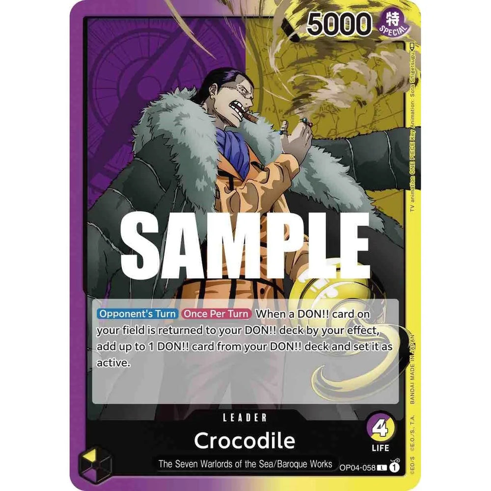 Crocodile (058) (OP04-058) (OP04)