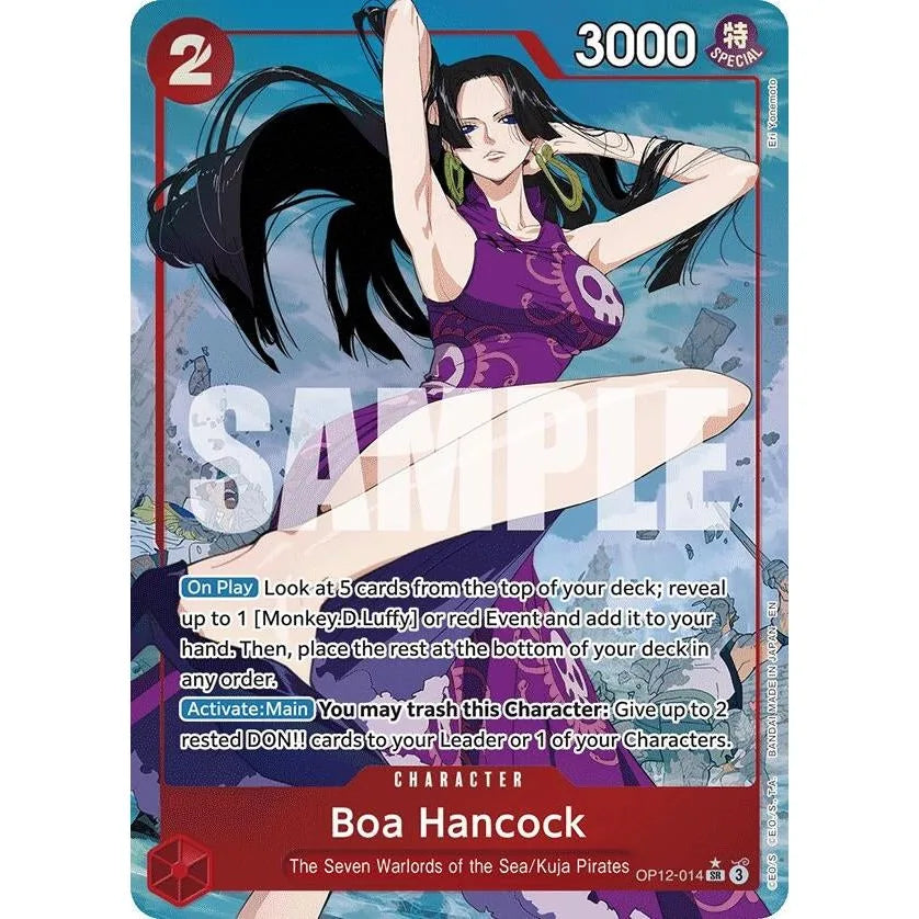 Boa Hancock (Art Alternatif) (OP12-014) (OP12)