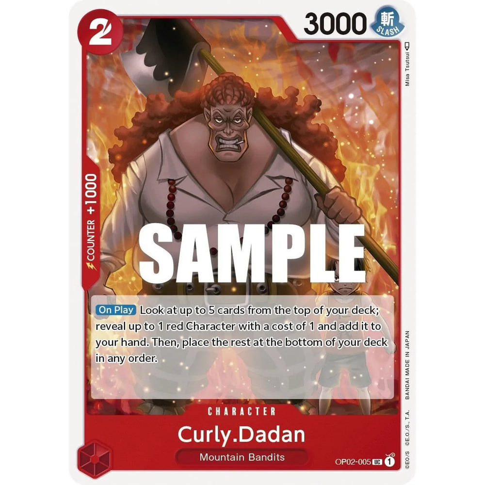 Curly.Dadan (OP02-005) (OP02)
