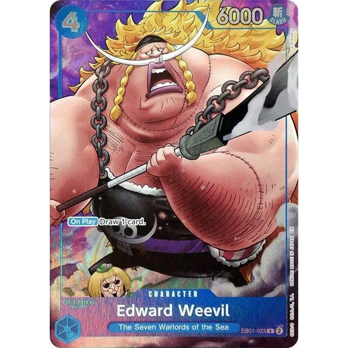 Edward Weevil (Ensemble de Cartes des Sept Corsaires) (EB01-023) (OP-PR)