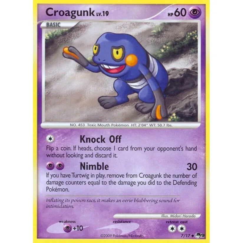 Croagunk (007/017) (POP)