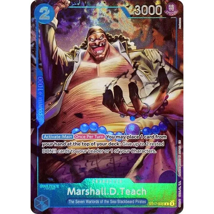 Marshall.D.Teach (Ensemble des Sept Corsaires) (ST17-005) (OP-PR)