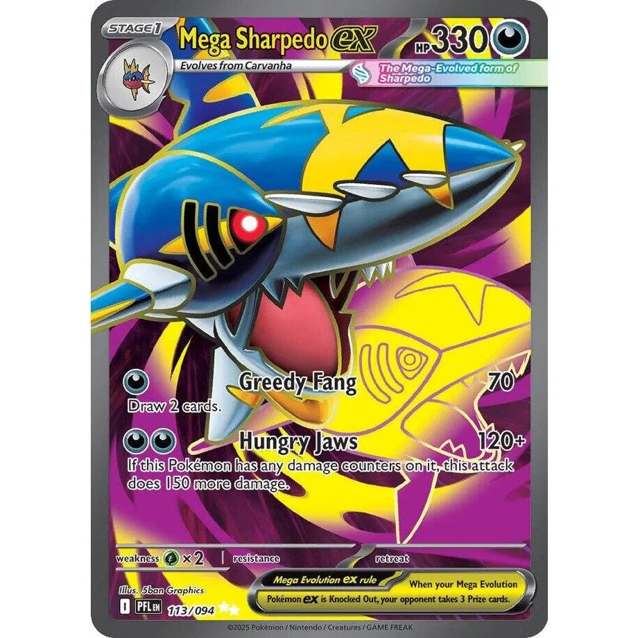 Mega Sharpedo-EX (113/094) (PFL)