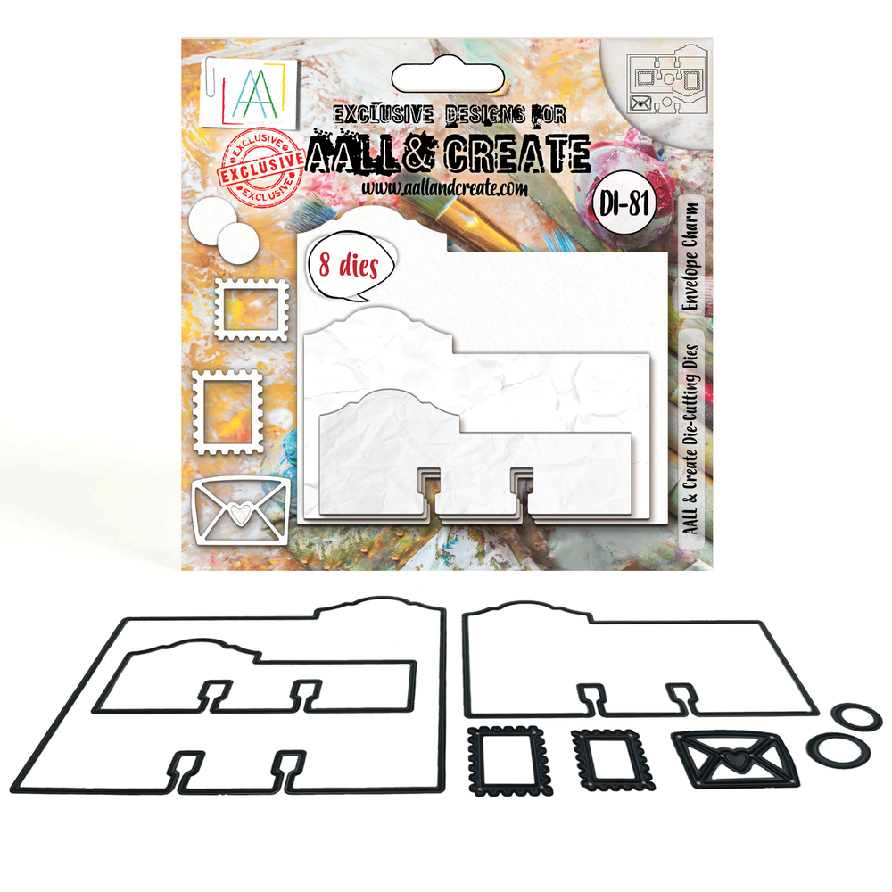 AALL and Create - Die-Cutting Die Set - Envelope Charm — Ecstasy Crafts