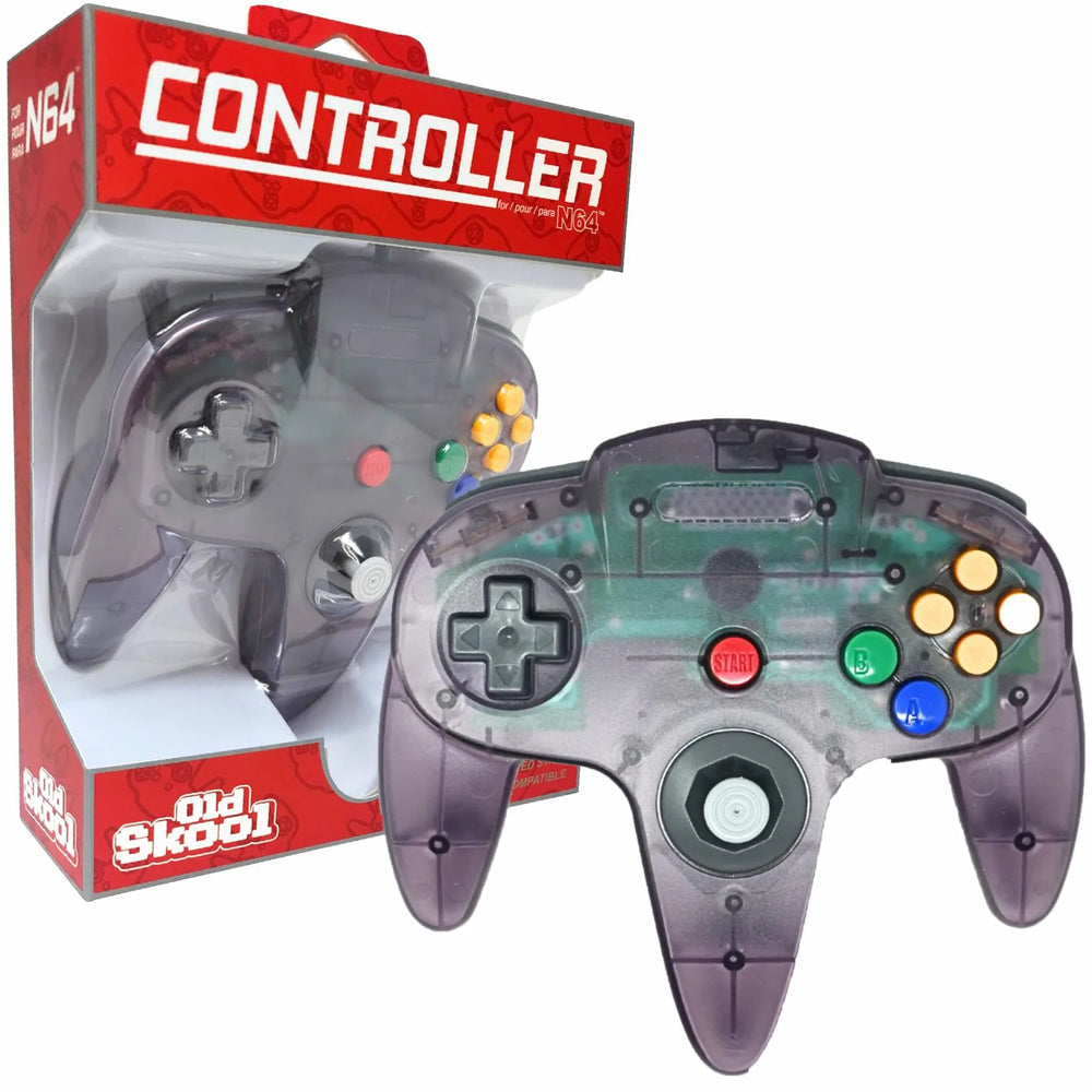 Manette N64 Violet Translucide