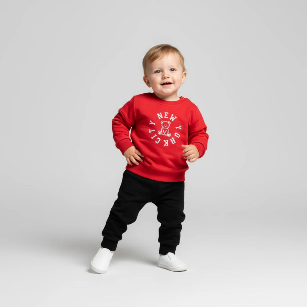 Ensemble de jogging en coton pour bébé NY