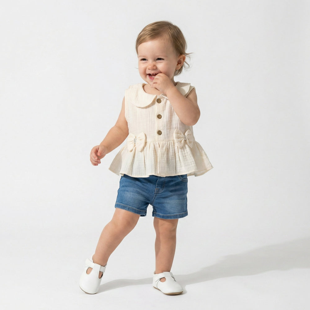 Denim Dalia Baby Girl Set