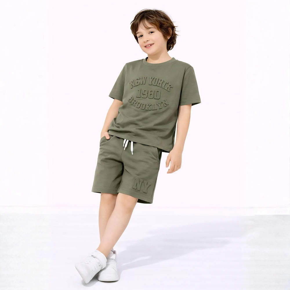 Ensemble short "Downtown" pour garçon