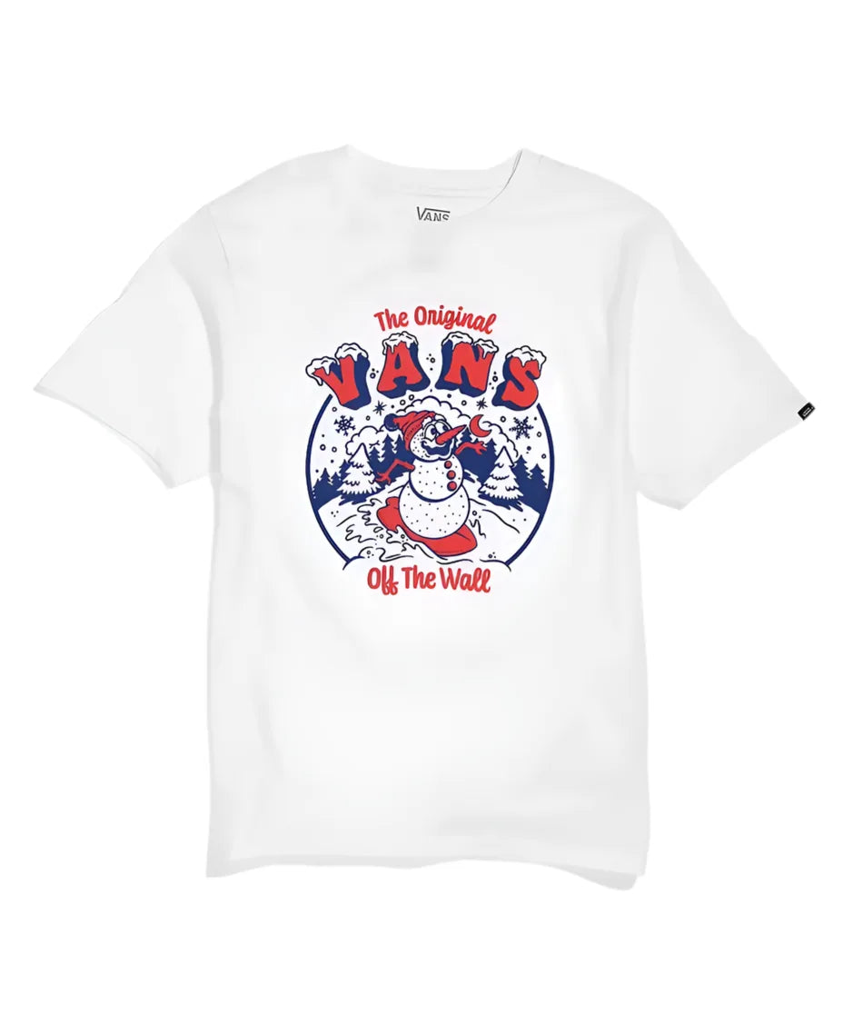 Vans 'Snow Surfing' Tee - White (KIDS)