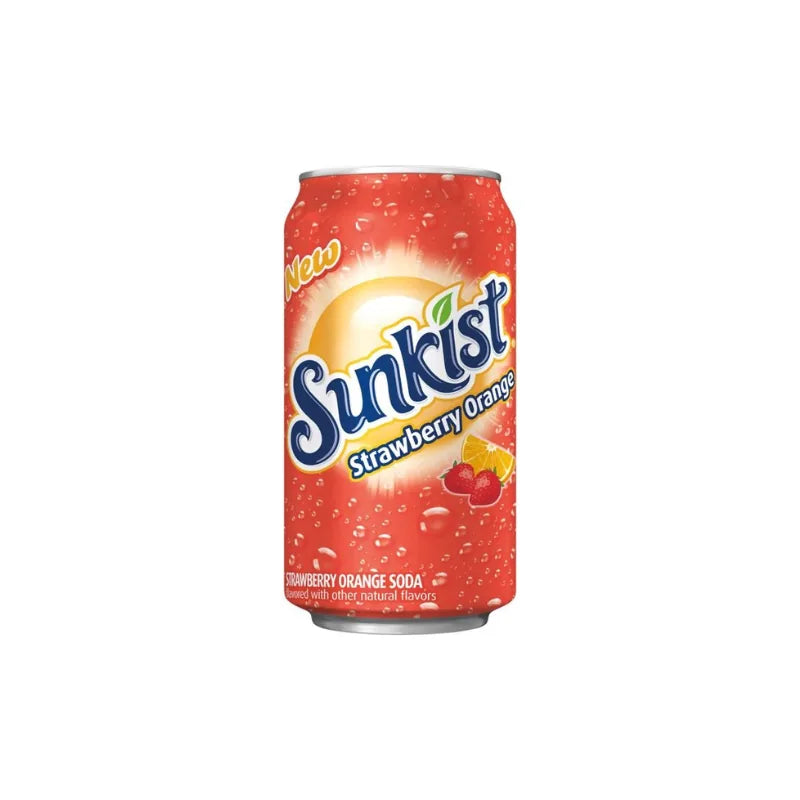 Sunkist Soda - Fraise Orange (355mL)