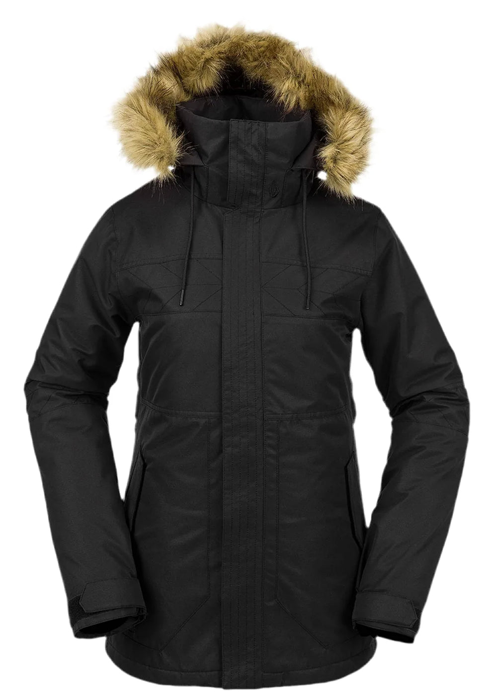 Volcom 'Fawn' Insulated Jacket - Black (Women's)