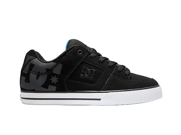 DC Shoes 'Pure' Shoes - Black/Black Monogram