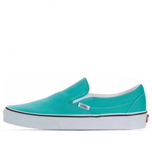 Chaussures Vans 'Classic Slip-On' - Cascade/Blanc Authentique