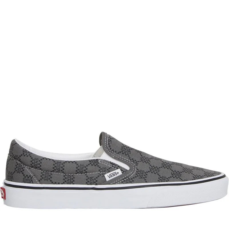 Chaussures Vans 'Classic Slip-On' - Monogramme Argenté