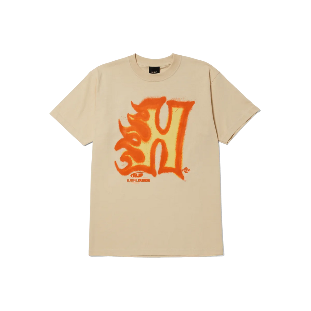 T-shirt HUF 'Heat Wave' - Blé