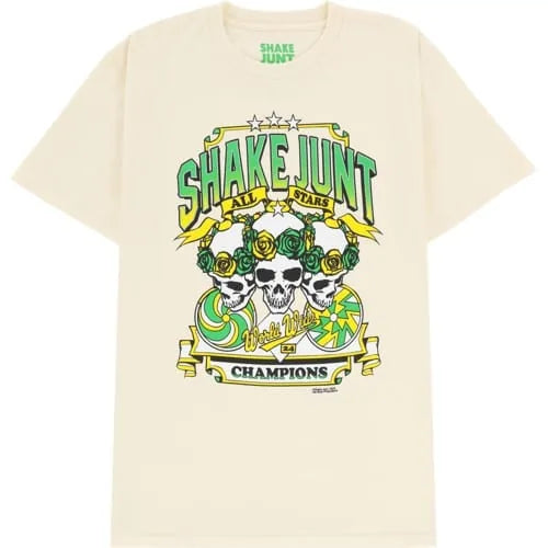 T-shirt Shake Junt 'All Star Champions' - Crème