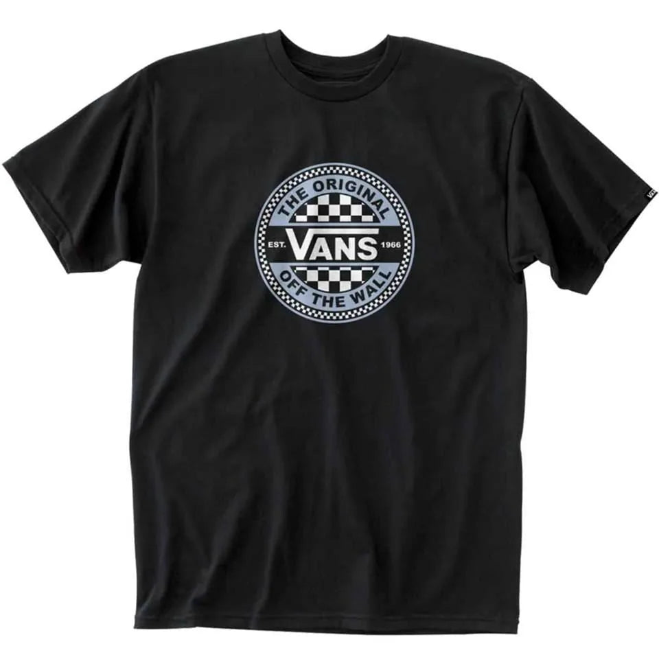 Vans 'Circle Checkerboard' Tee - Black