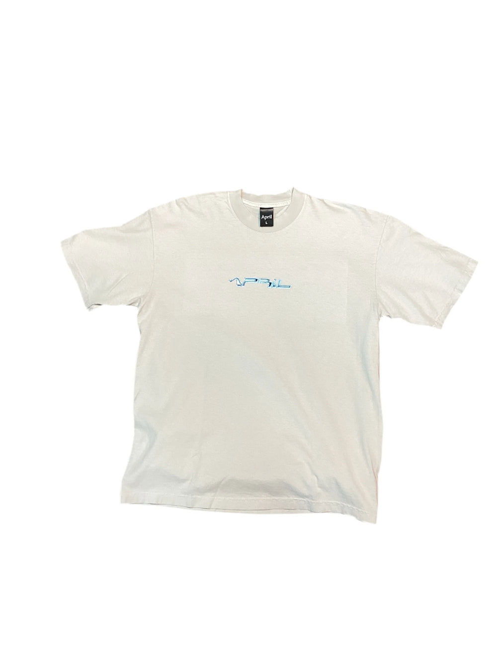 T-shirt 'Futur' d'April Skateboards - Gris Clair