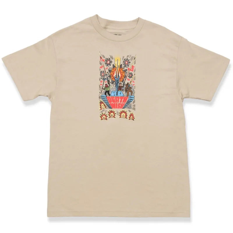 Tee 'To Get Tough' Deathwish - Beige