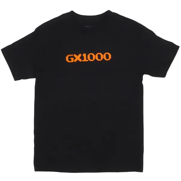 T-shirt GX1000 'Logo' - Noir/Orange