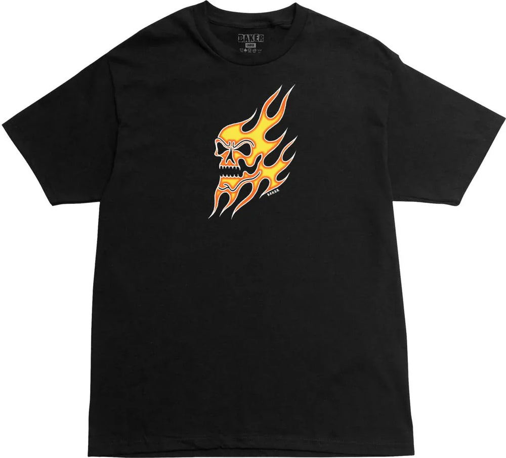 T-shirt "Flame" de Baker - Noir