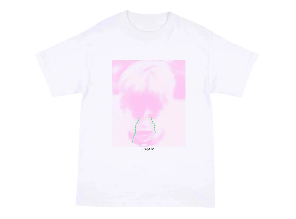 T-shirt 'Crybaby' de Quasi - Blanc