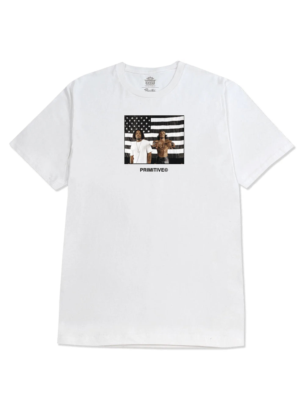 Primitive x Outkast 'Stripes' Tee - White