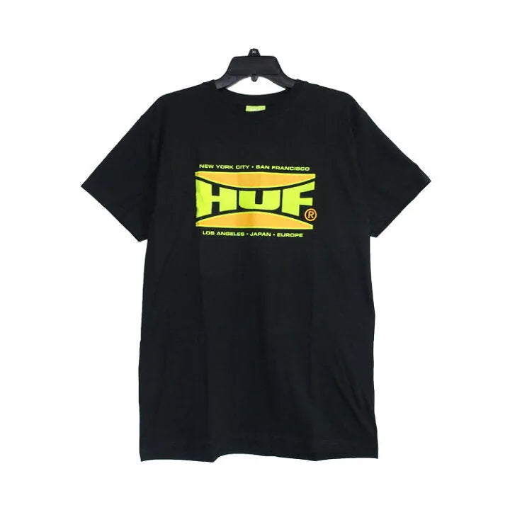 HUF 'Bolts' Tee - Black