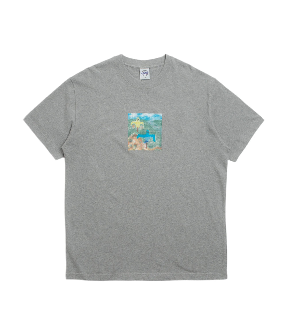 Polar Skate Co. 'Scarecrow' Tee - Heather Grey