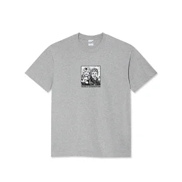 T-shirt Polar Skate Co. 'World Domination' - Gris chiné