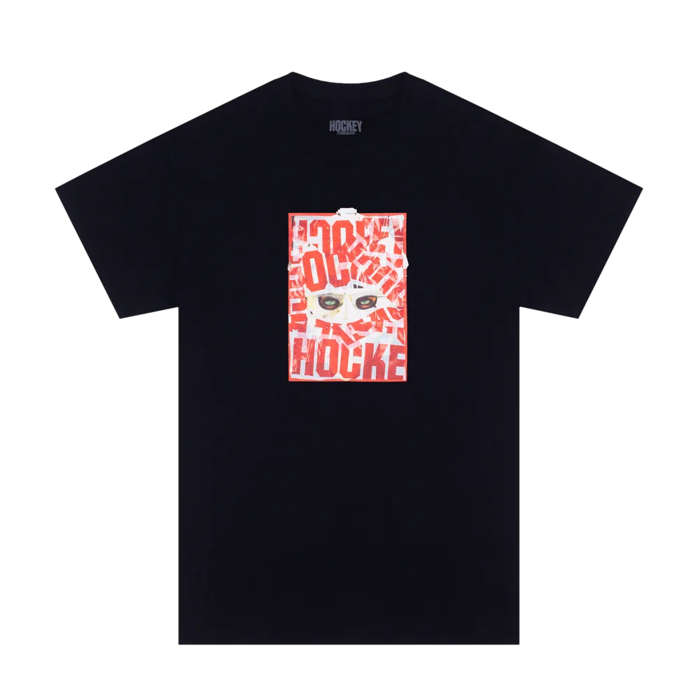 T-shirt « Guerre partout » pour le hockey - Noir