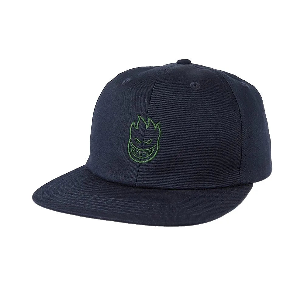 Casquette Spitfire 'Lil Big Head' à l'avant - Marine/Vert