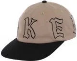 Casquette "Baker" "Embroidered" "Embroidered" - Beige