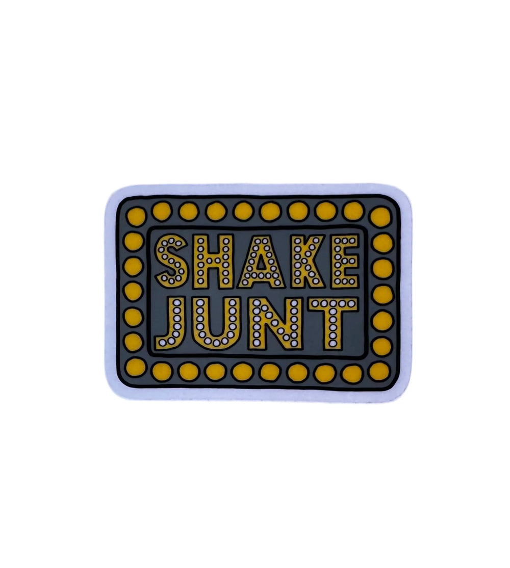 Autocollant 'OG Logo' Shake Junt - Gris