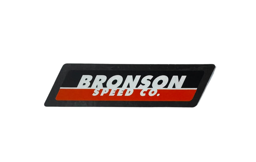 Autocollant 'Reflective' Bronson Speed Co. - Chrome
