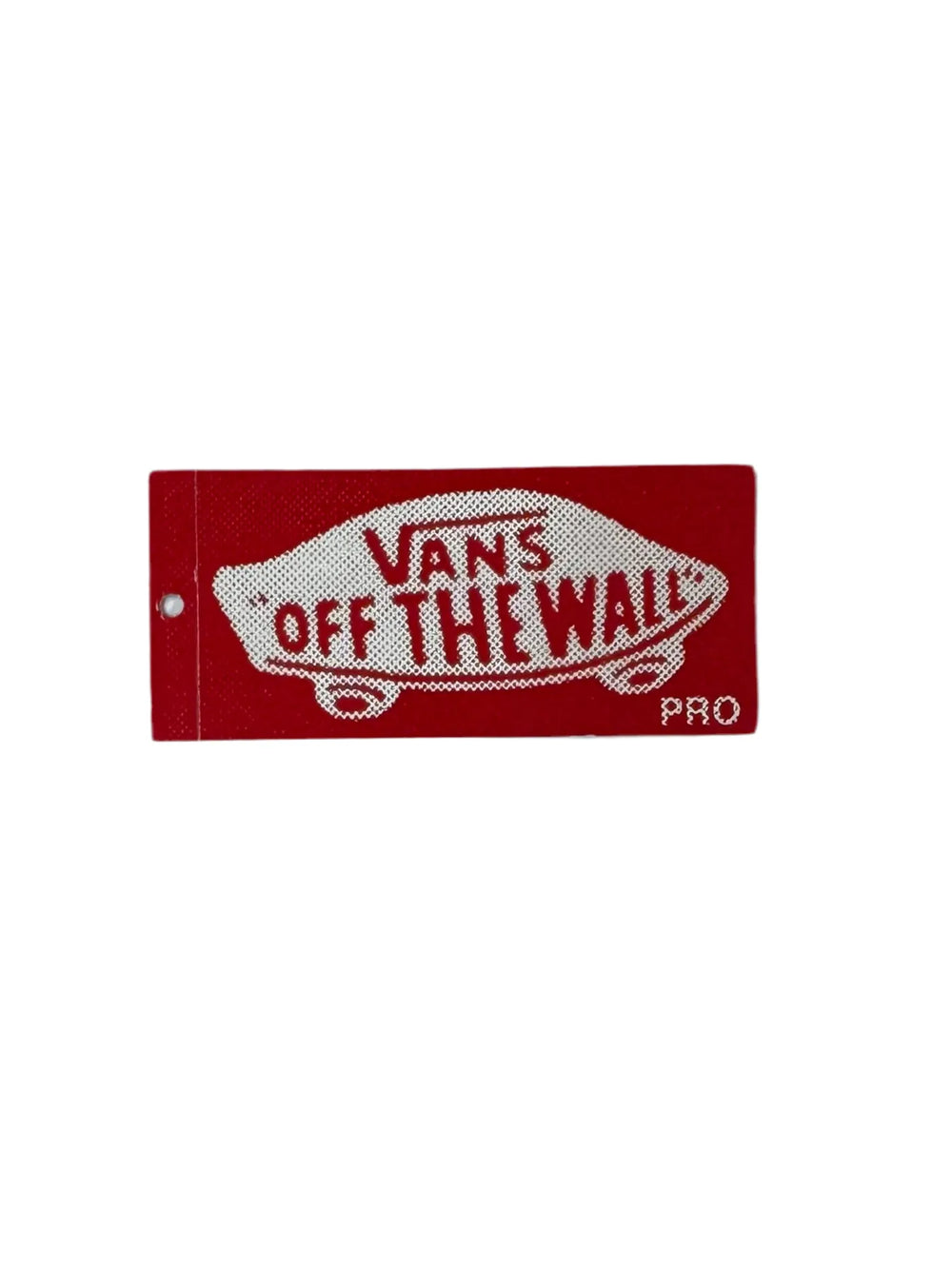 Autocollant Vans 'PRO Logo' - Rouge