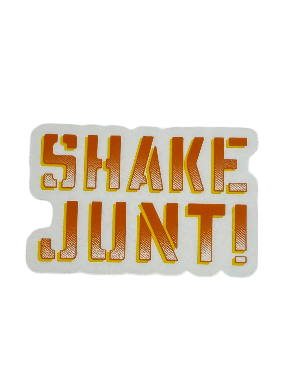 Shake Junt 'Font Logo' - Orange
