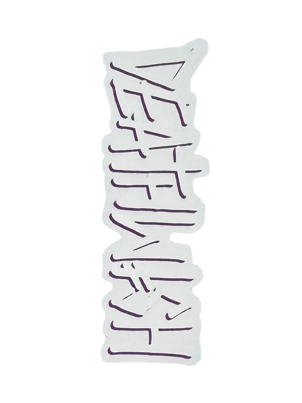 Autocollant Deathwish 'OG Deathspray' - Mauve