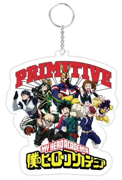 Porte-clés Primitive x My Hero Academia - Multi