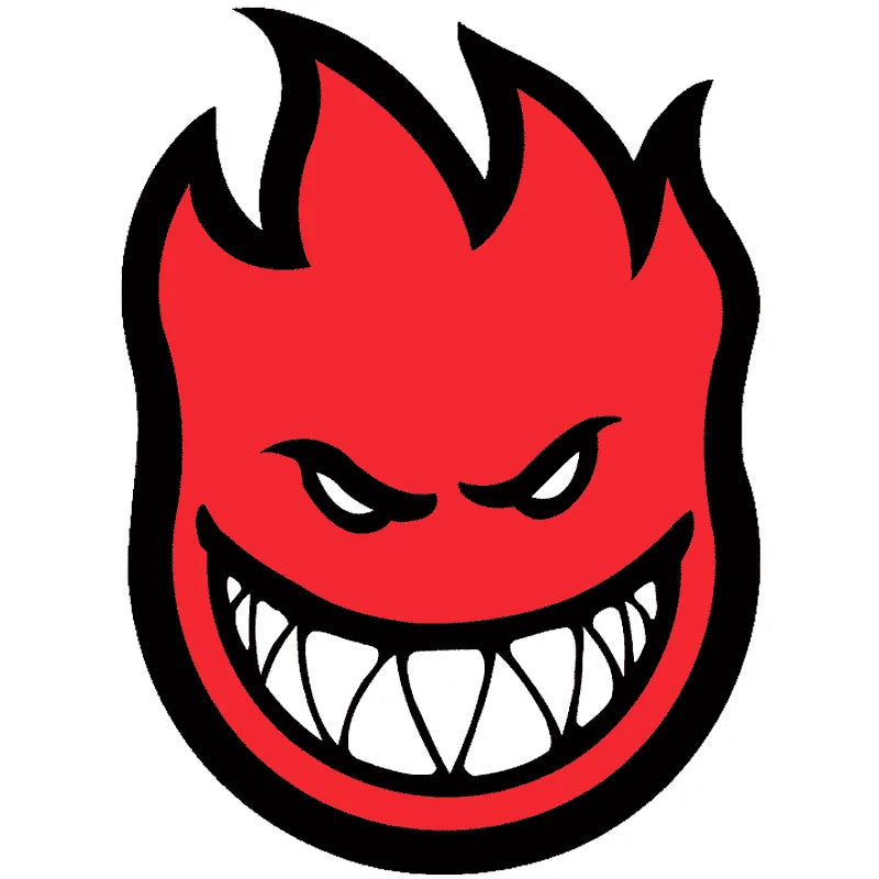 Autocollant Énorme 'Big Head' Spitfire - Rouge