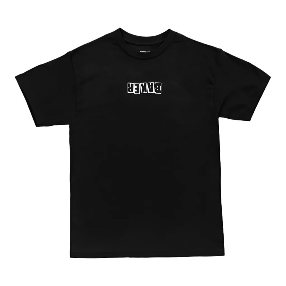 T-shirt 'Baker Upside Down Brand Logo' - Noir